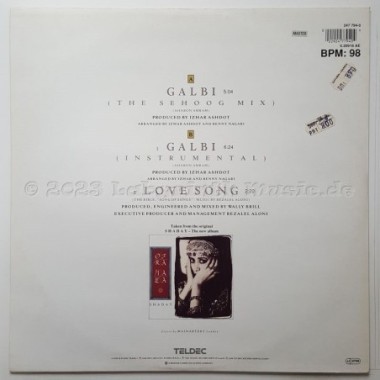 Ofra Haza - Galbi • The Sehoog Mix • 12" Vinyl Maxi • EX - Labyrinth Music