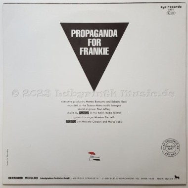 P4F - P. Machinery Medley With Relax • 12" Vinyl Maxi • NM - Labyrinth Music