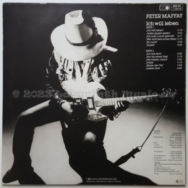 Peter Maffay - Ich Will Leben • 12" Vinyl LP - Labyrinth Music