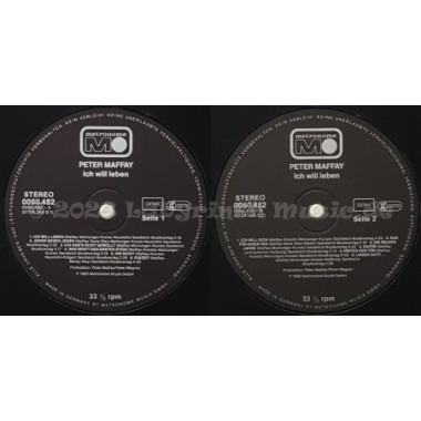 Peter Maffay - Ich Will Leben • 12" Vinyl LP - Labyrinth Music
