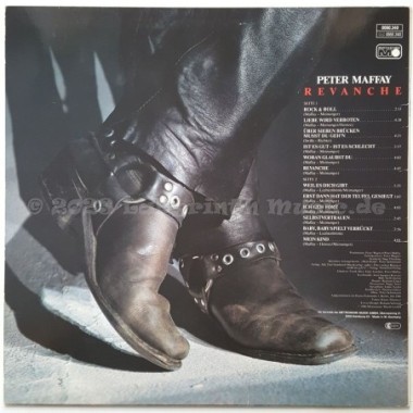 Peter Maffay - Revanche • 12" Vinyl LP - Labyrinth Music
