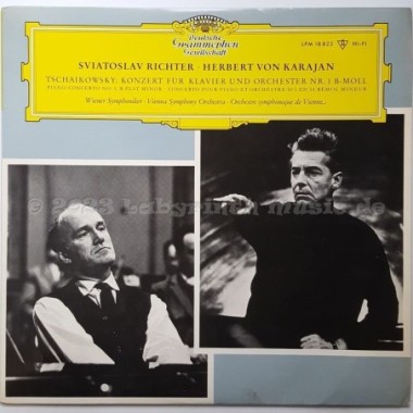 Pyotr Ilyich Tchaikovsky - Piano Concerto No.1 In B Flat Minor • 12" Vinyl LP • NM - Labyrinth Music