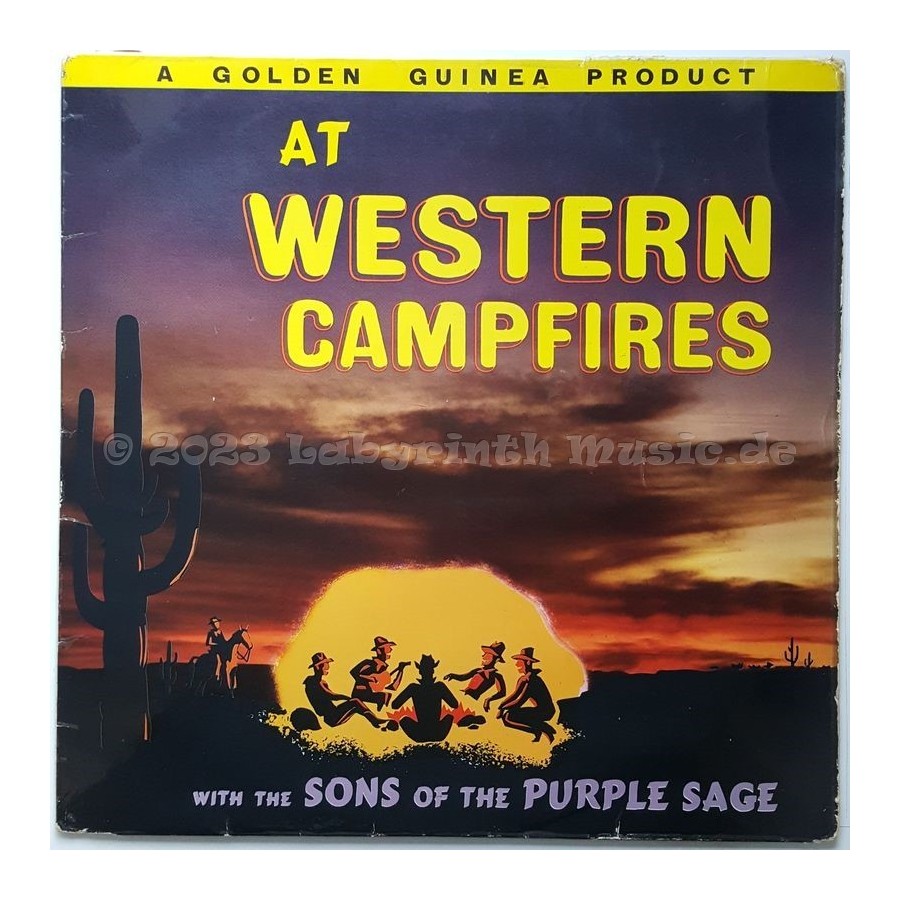 The Sons Of The Purple Sage - At Western Campfires • 12" Vinyl LP - Labyrinth Music
