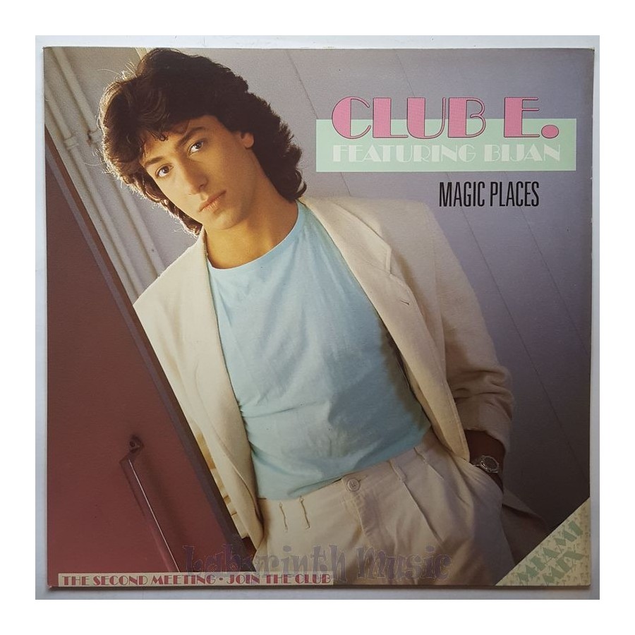 Club E. Feat. Bijan - Magic Places • 12" Vinyl Maxi • EX - Labyrinth Music