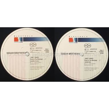 Sugar Brothers - Don't Dance (Cool Is The Message) • 12" Vinyl Maxi • EX - Labyrinth Music