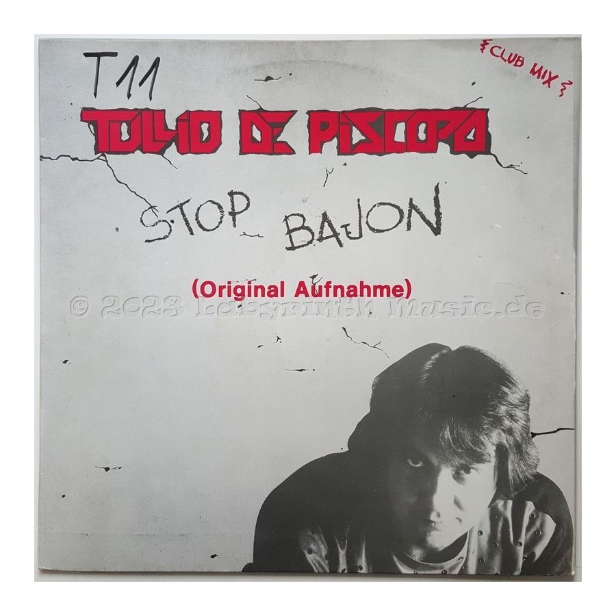 Tullio De Piscopo - Stop Bajon • 12" Vinyl Maxi • EX - Labyrinth Music