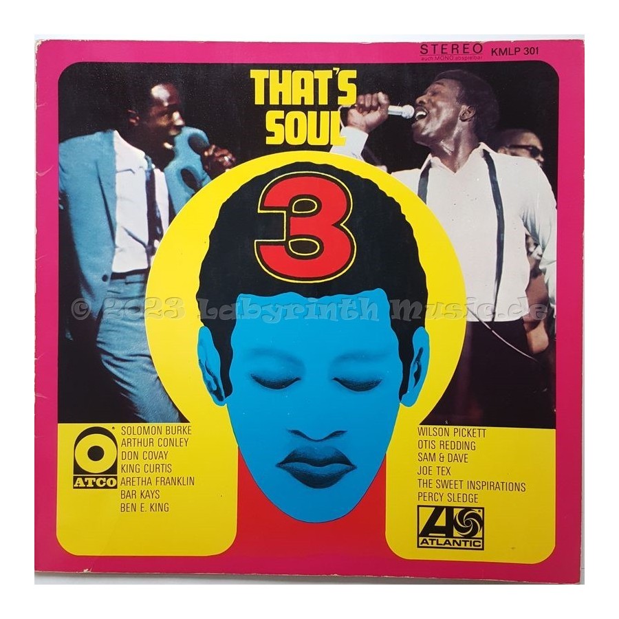 Various - That's Soul 3 • 12" Vinyl LP - Labyrinth Music
