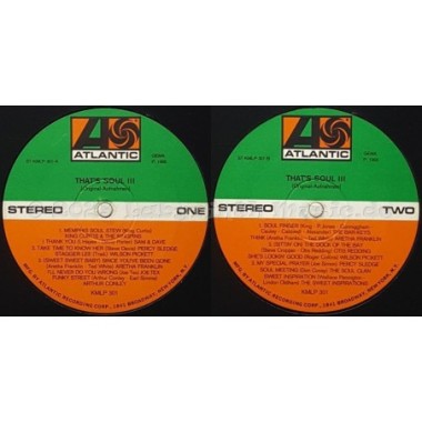 Various - That's Soul 3 • 12" Vinyl LP - Labyrinth Music