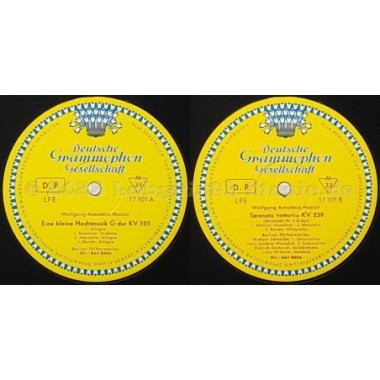 Wolfgang Amadeus Mozart - Eine Kleine Nachtmusik • Serenata Notturna • 10" Vinyl - Labyrinth Music