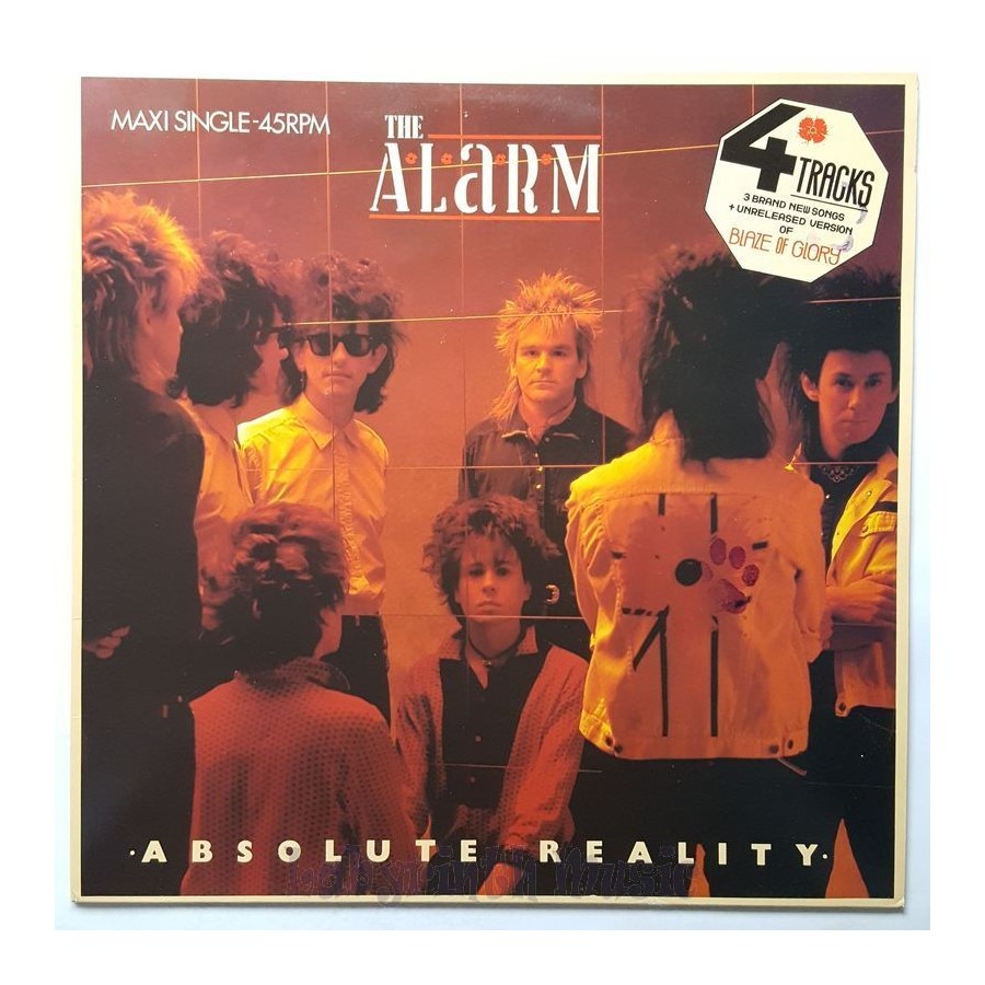 The Alarm - Absolute Reality • 12" Vinyl Maxi • MINT - Labyrinth Music