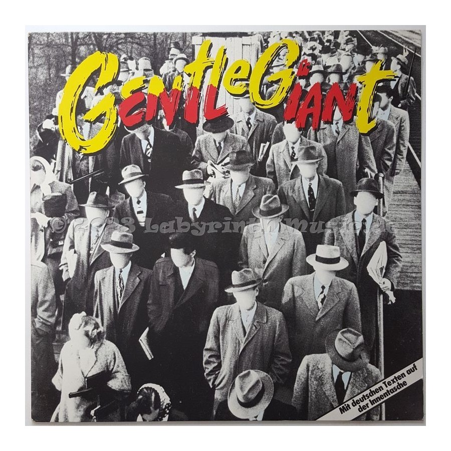 Gentle Giant - Civilian • 12" Vinyl LP • EX - Labyrinth Music