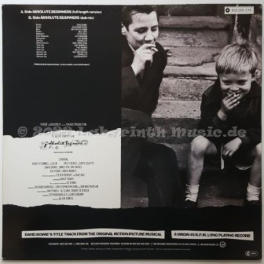 David Bowie - Absolute Beginners • 12" Vinyl Maxi • NM - Labyrinth Music