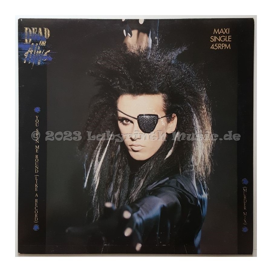 Dead Or Alive - You Spin Me Round • Murder Mix • 12" Vinyl Maxi • EX - Labyrinth Music
