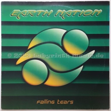 Earth Nation - Falling Tears • 12" Vinyl Maxi • EX - Labyrinth Music