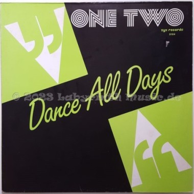 One Two - Dance All Days • 12" Vinyl Maxi • EX - Labyrinth Music