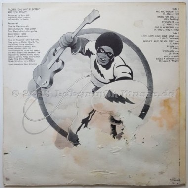 Pacific Gas & Electric - Are You Ready • 12" Vinyl LP - Labyrinth Music