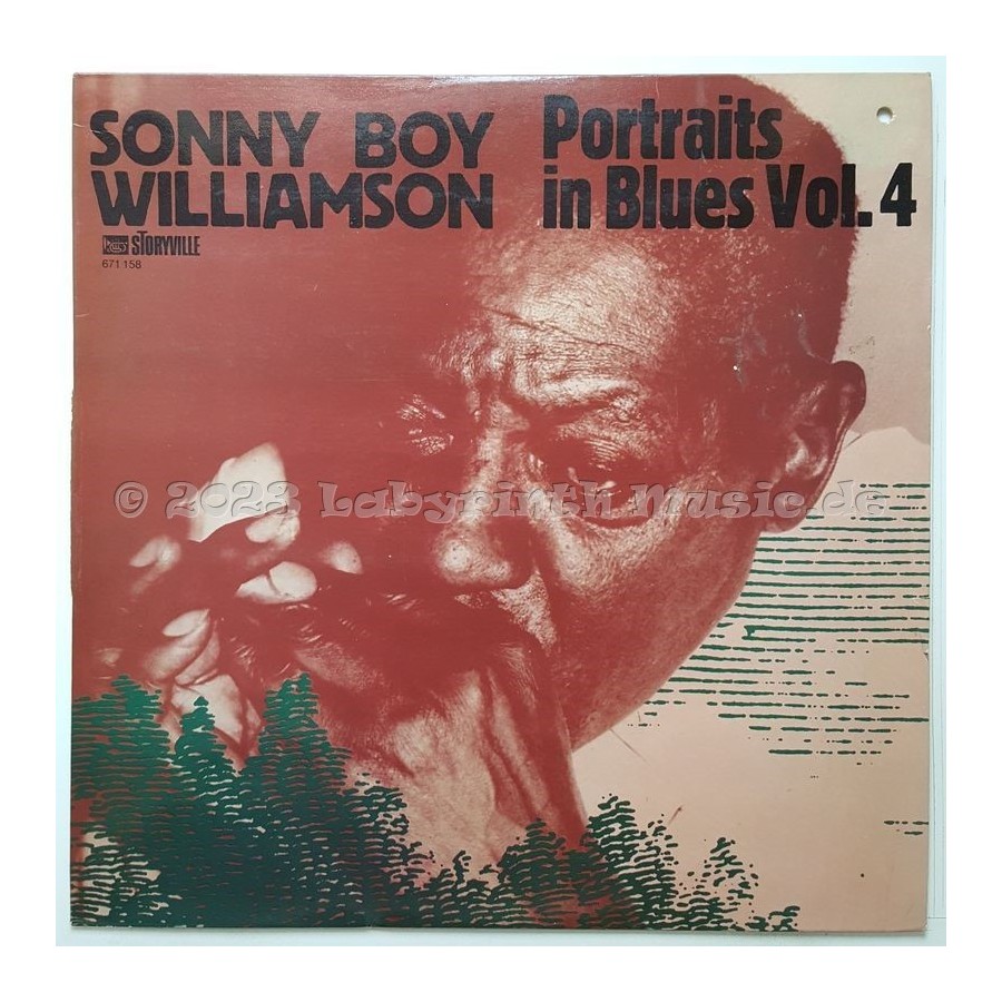 Sonny Boy Williamson - Portraits In Blues Vol. 4 • 12" Vinyl LP • EX - Labyrinth Music