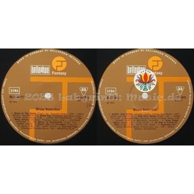 Various - Blues Selection • 12" Vinyl LP • EX - Labyrinth Music