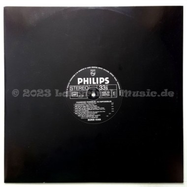 Boris Vian - Chansons Possibles • Ou Impossibles • 12" Vinyl LP - Labyrinth Music