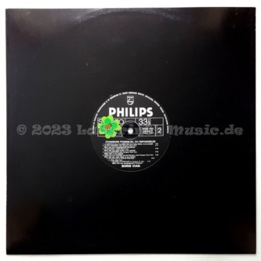 Boris Vian - Chansons Possibles • Ou Impossibles • 12" Vinyl LP - Labyrinth Music