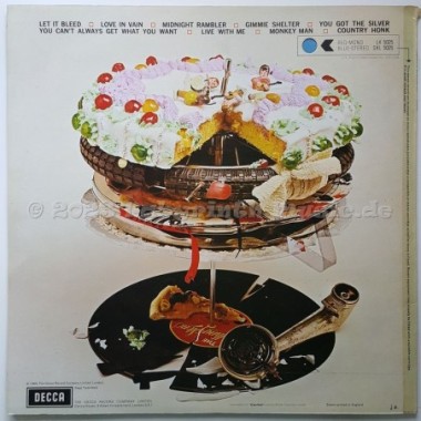 The Rolling Stones - Let It Bleed • 12" Vinyl LP • EX - Labyrinth Music