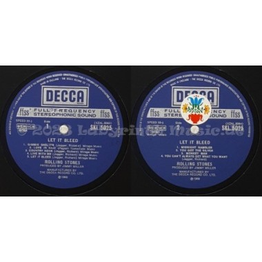 The Rolling Stones - Let It Bleed • 12" Vinyl LP • EX - Labyrinth Music