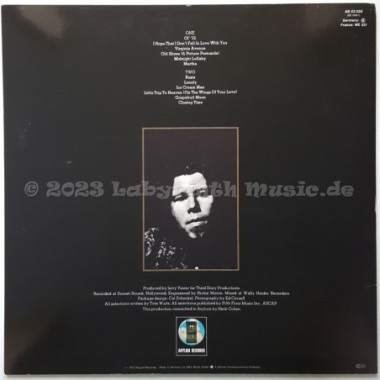 Tom Waits - Closing Time • 12" Vinyl LP • EX - Labyrinth Music