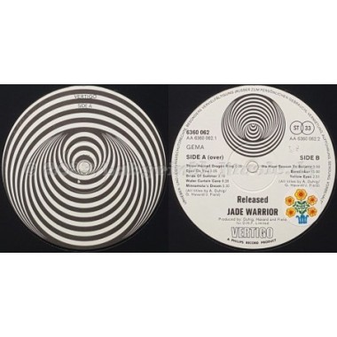Jade Warrior - Released • 12" Vinyl LP • EX - Labyrinth Music