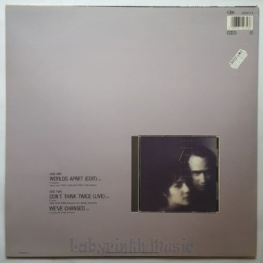 Cock Robin - Worlds Apart • 12" Vinyl Maxi • NM - Labyrinth Music
