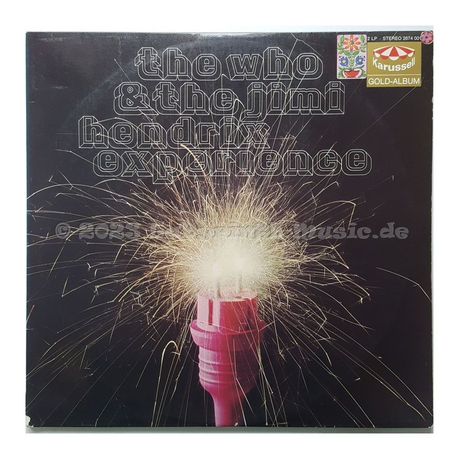The Who & The Jimi Hendrix Experience - The Who & The Jimi Hendrix Experience • 12" Vinyl LP • EX - Labyrinth Music