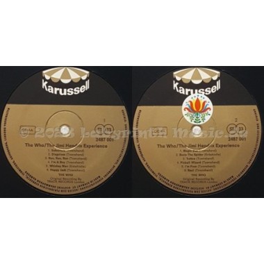 The Who & The Jimi Hendrix Experience - The Who & The Jimi Hendrix Experience • 12" Vinyl LP • EX - Labyrinth Music