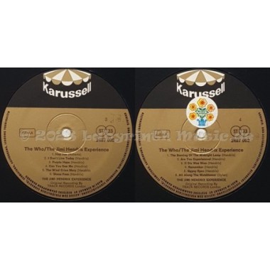 The Who & The Jimi Hendrix Experience - The Who & The Jimi Hendrix Experience • 12" Vinyl LP • EX - Labyrinth Music