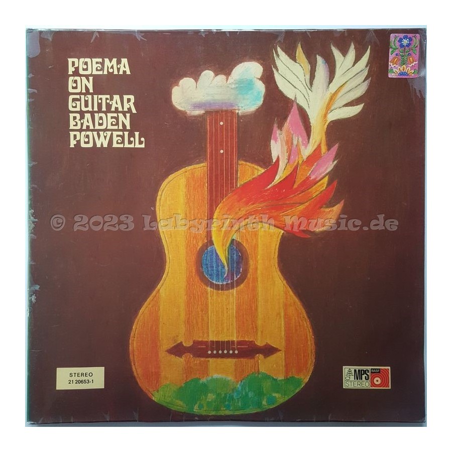 Baden Powell - Poema On Guitar • 12" Vinyl LP - Labyrinth Music