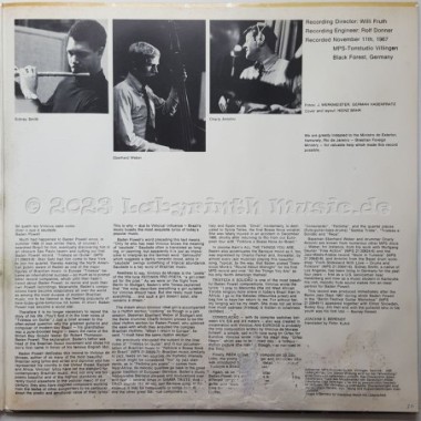 Baden Powell - Poema On Guitar • 12" Vinyl LP - Labyrinth Music