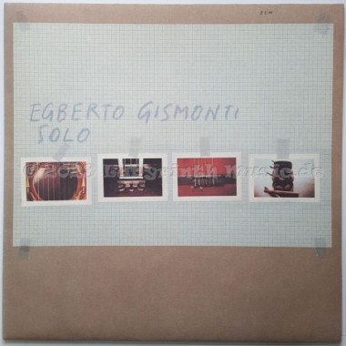 Egberto Gismonti - Solo • 12" Vinyl LP • EX - Labyrinth Music