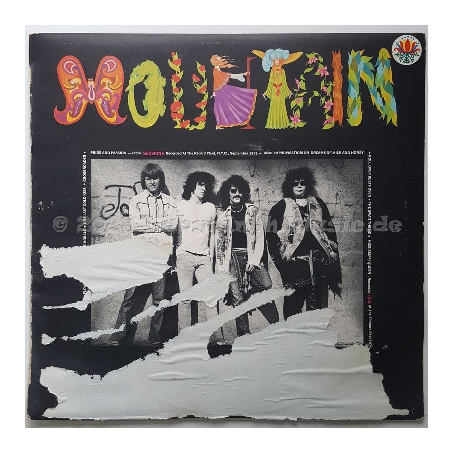 Mountain - Flowers Of Evil • 12" Vinyl LP - Labyrinth Music