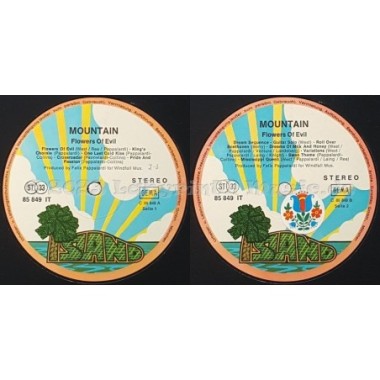 Mountain - Flowers Of Evil • 12" Vinyl LP - Labyrinth Music