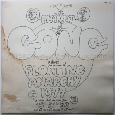 Planet Gong - Live Floating Anarchy 1977 • 12" Vinyl LP - Labyrinth Music