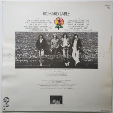 Richard Lable - Richard Lable • 12" Vinyl LP - Labyrinth Music