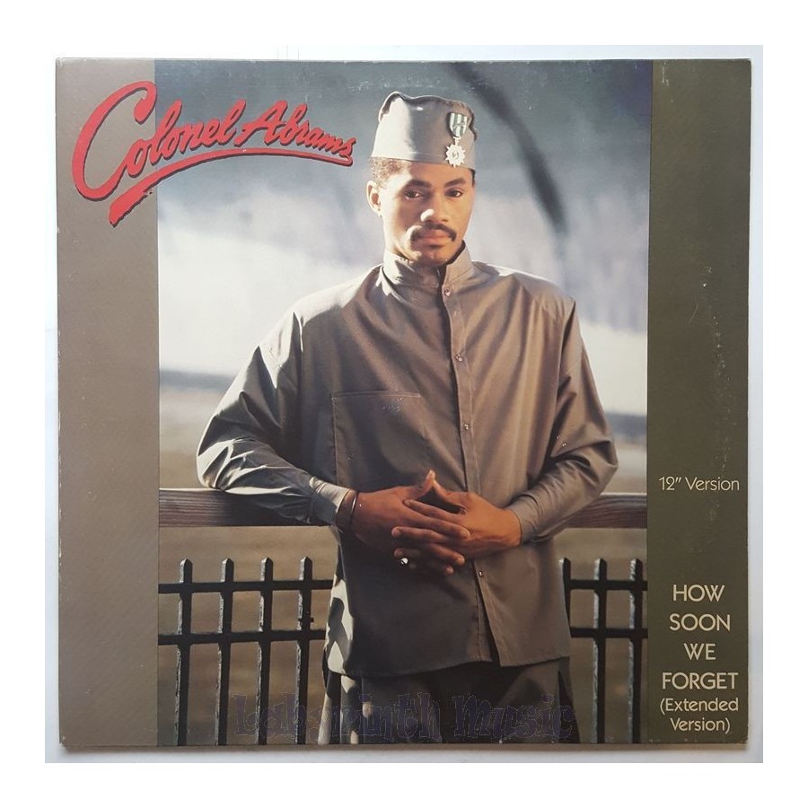 Colonel Abrams - How Soon We Forget • 12" Vinyl Maxi • EX - Labyrinth Music