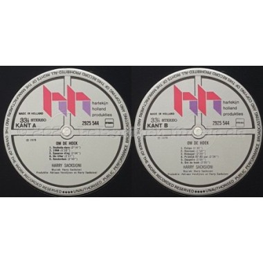 Harry Sacksioni - Om De Hoek • 12" Vinyl LP • EX - Labyrinth Music