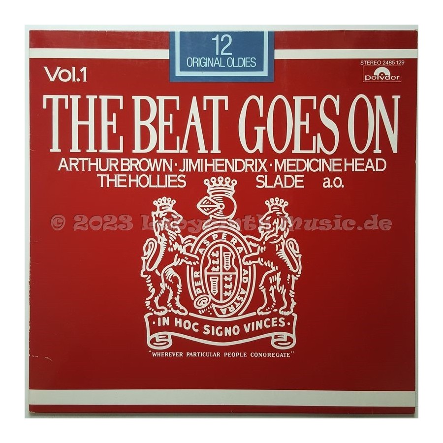 Various - The Beat Goes On Vol. 1 • 12" Vinyl LP • EX - Labyrinth Music