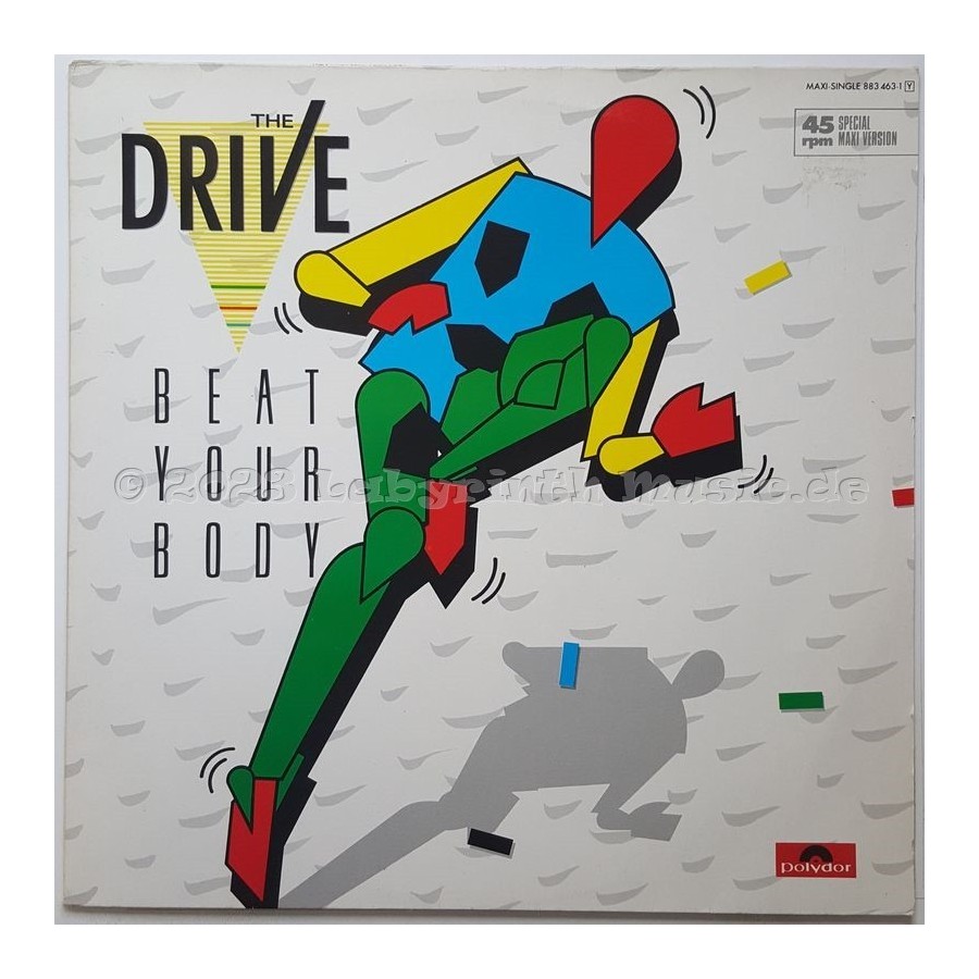 The Drive - Beat Your Body • 12" Vinyl Maxi • EX - Labyrinth Music