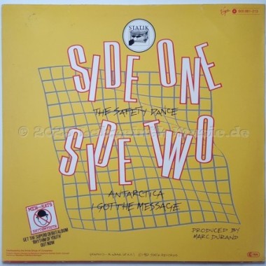 Men Without Hats - The Safety Dance • 12" Vinyl Maxi • EX - Labyrinth Music