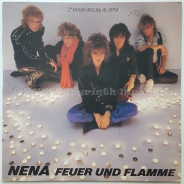 Nena - Feuer Und Flamme • 12" Vinyl Maxi - Labyrinth Music