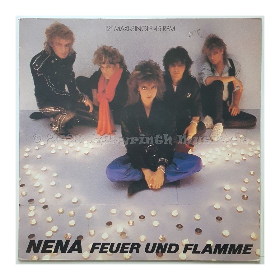 Nena - Feuer Und Flamme • 12" Vinyl Maxi - Labyrinth Music