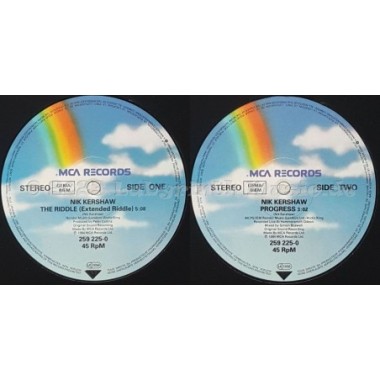 Nik Kershaw - The Riddle • 12" Vinyl Maxi • EX - Labyrinth Music