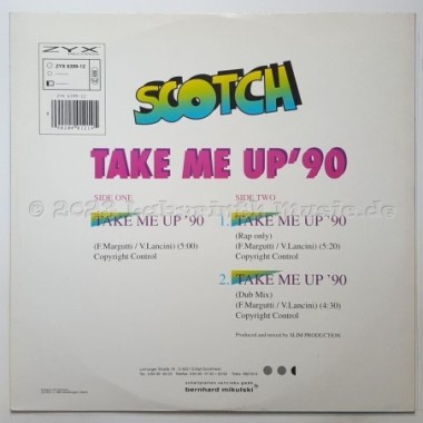 Scotch - Take Me Up '90 • 12" Vinyl Maxi • NM - Labyrinth Music