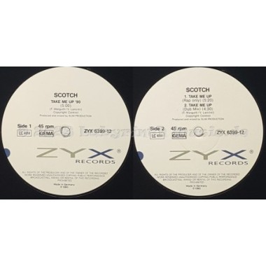 Scotch - Take Me Up '90 • 12" Vinyl Maxi • NM - Labyrinth Music