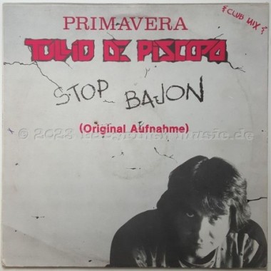 Tullio De Piscopo - Primavera (Stop Bajon) • 12" Vinyl Maxi - Labyrinth Music
